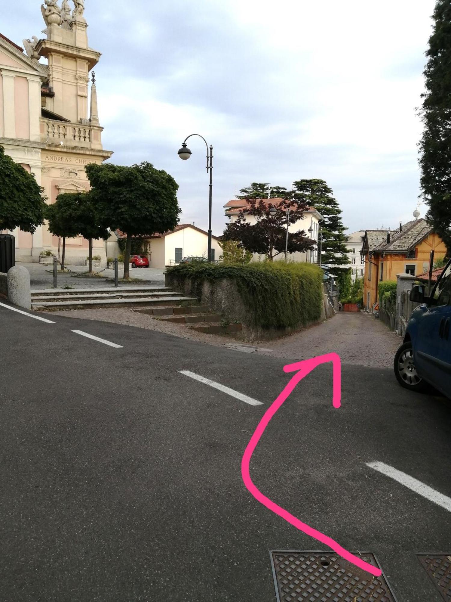 Via Funicolare Brunate Exterior foto